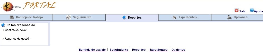 Manejo de Reportes